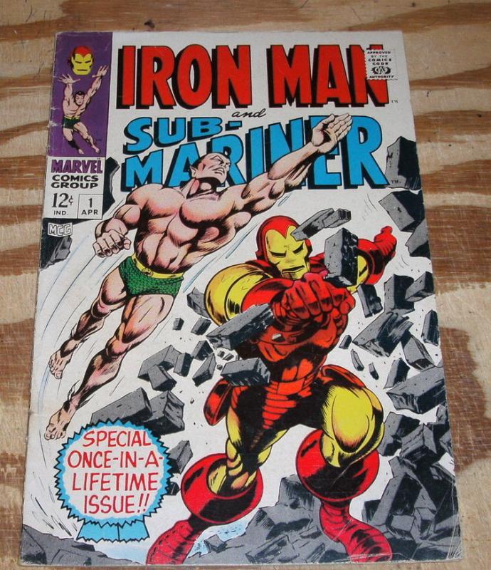 Iron Man and Sub-Mariner #1 special fine/very fine 7.0
