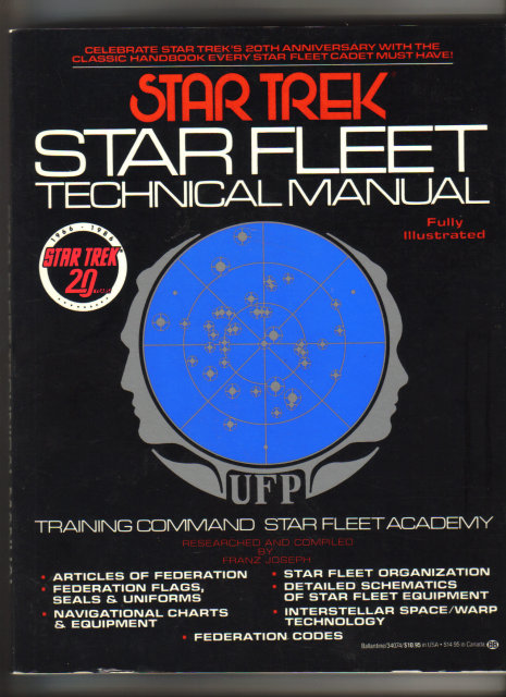 Star Trek Star Fleet technical manual