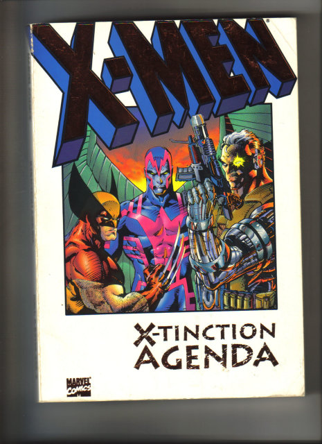 X-Men X-tinction Agenda 1992 graphic novel very fine/near mint condition