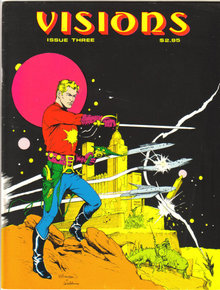 Visions issue #3 comic magazine