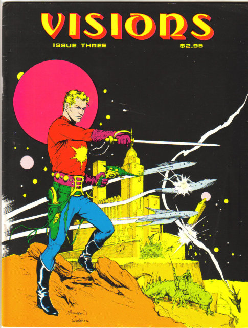 Visions issue #3 comic magazine