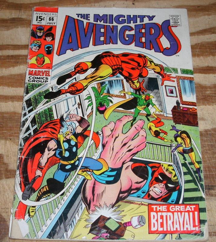 The Avengers #66 good/very good 3.0