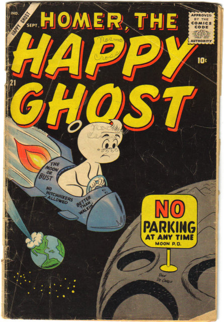 Homer, the Happy Ghost #21 comic book fair 1.5