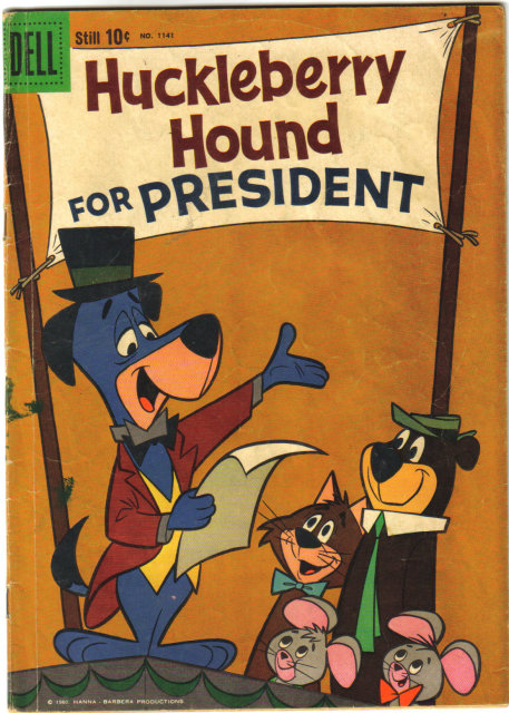 Huckleberry Hound #1141 comic book very good 4.0