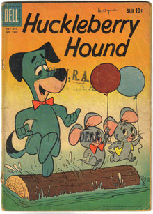 Huckleberry Hound #1050 comic book very good 4.0