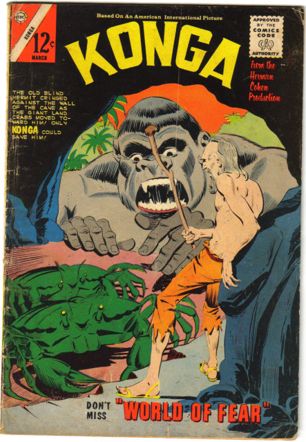 Konga #17 comic book very good 4.0