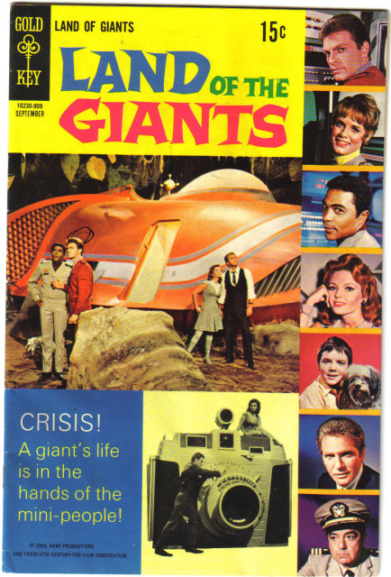 Land of the Giants #5 comic book very good/fine 5.0
