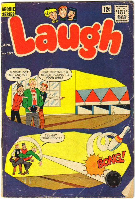 Laugh Comics #157 comic book very good 4.0