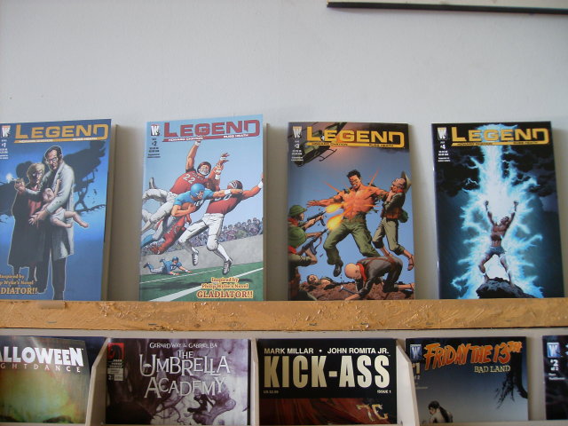 Legend set of 4 comic books mint by Howard Chaykin