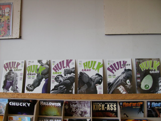 Hulk Gray set of 6 comic books mint