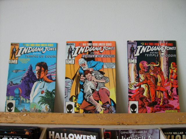 indiana Jones and the Temple of Doom comic book mini series