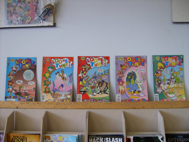 Looney Tunes comic book collection....first five issues