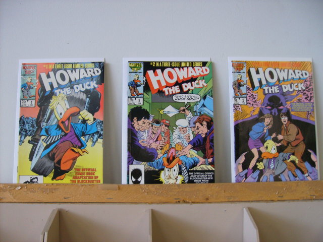 Howard the Duck movie adaptation comic book set of 3