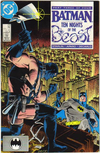 Batman #419 comic book very fine 8.0