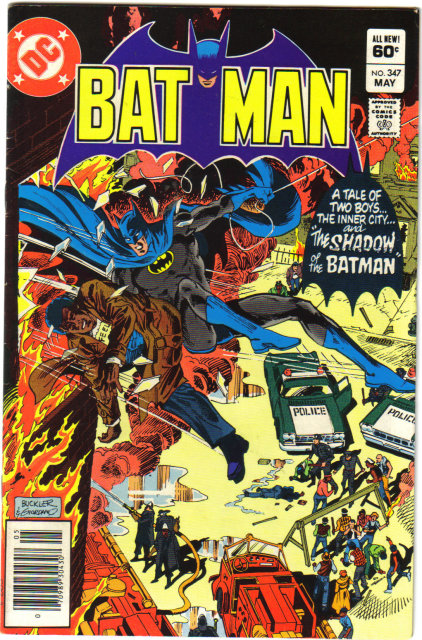 Batman #347 comic book very fine 8.0