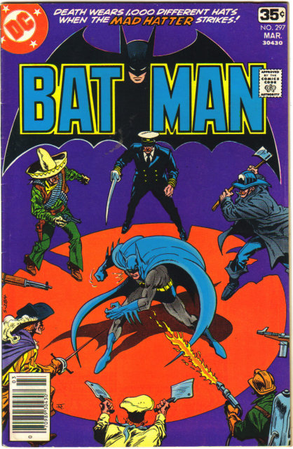 Batman #297 comic book very fine 8.0