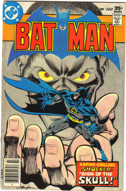Batman #289 comic book very fine 8.0