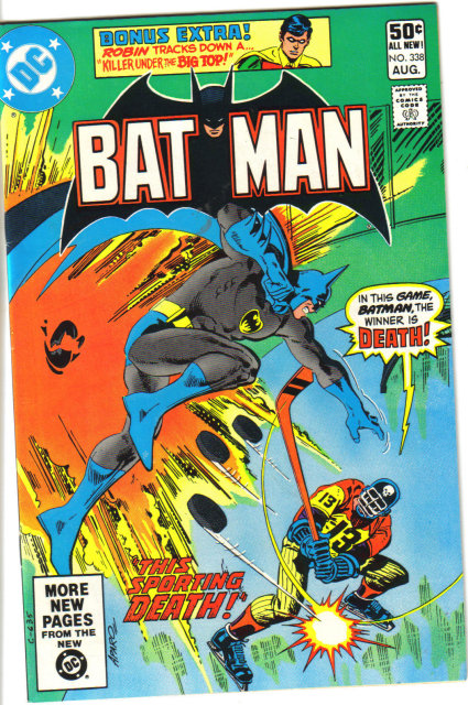 Batman #338 comic book near mint 9.4
