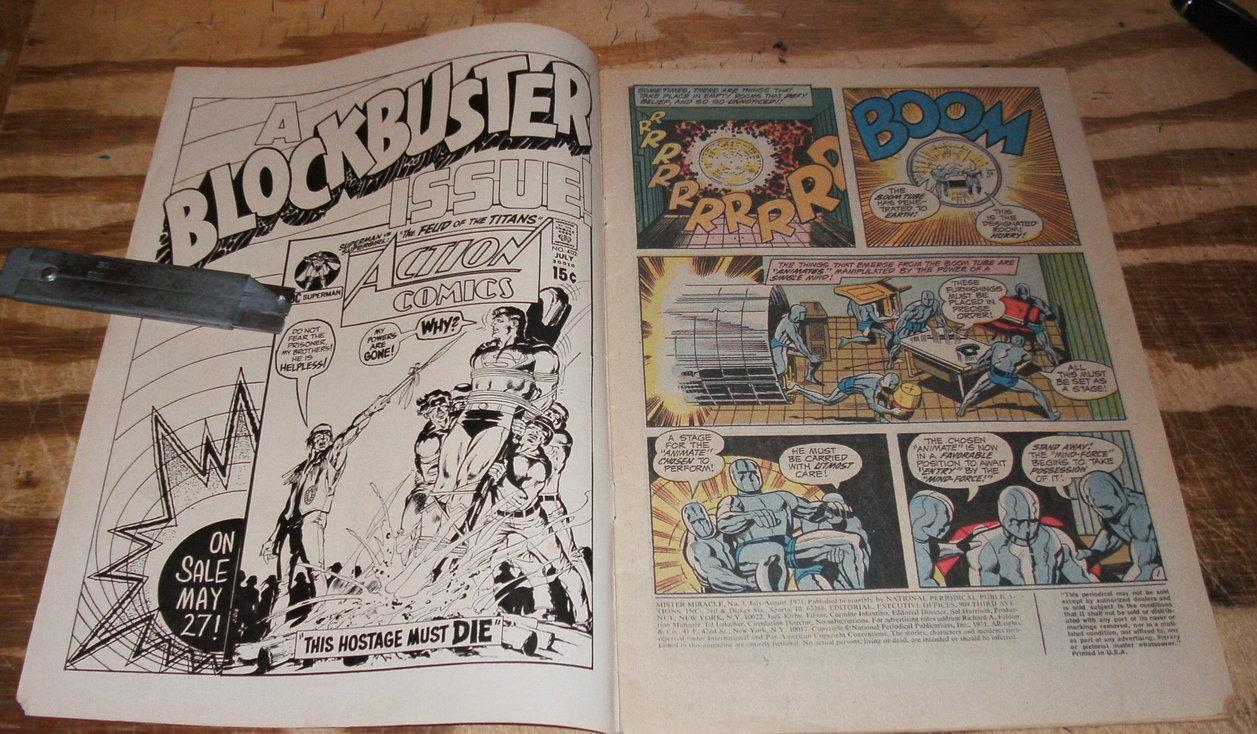 Mister Miracle #3 fine/very fine 7.0