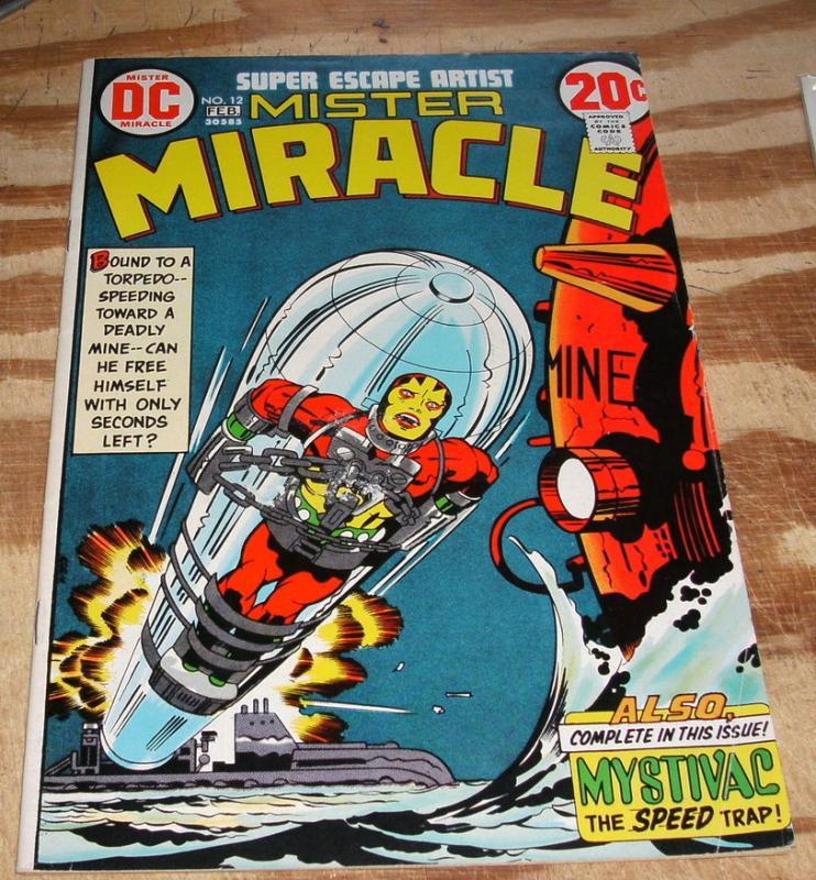 Mister Miracle #12 comic book very fine 8.0
