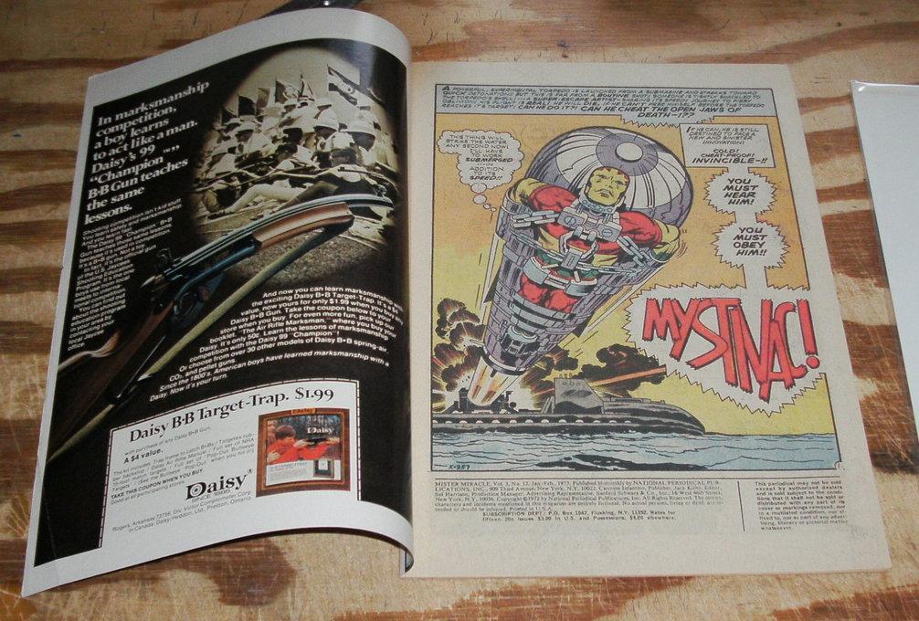 Mister Miracle #12 comic book very fine 8.0