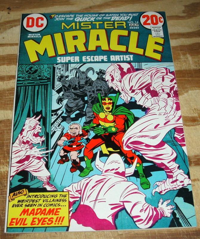 Mister Miracle #14 comic book near mint plus 9.5