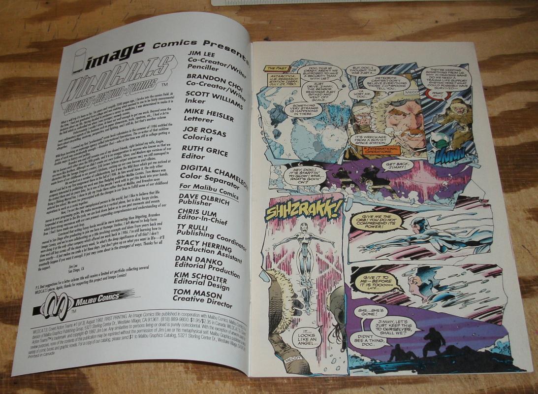 Wildcats #1 comic book near mint 9.4
