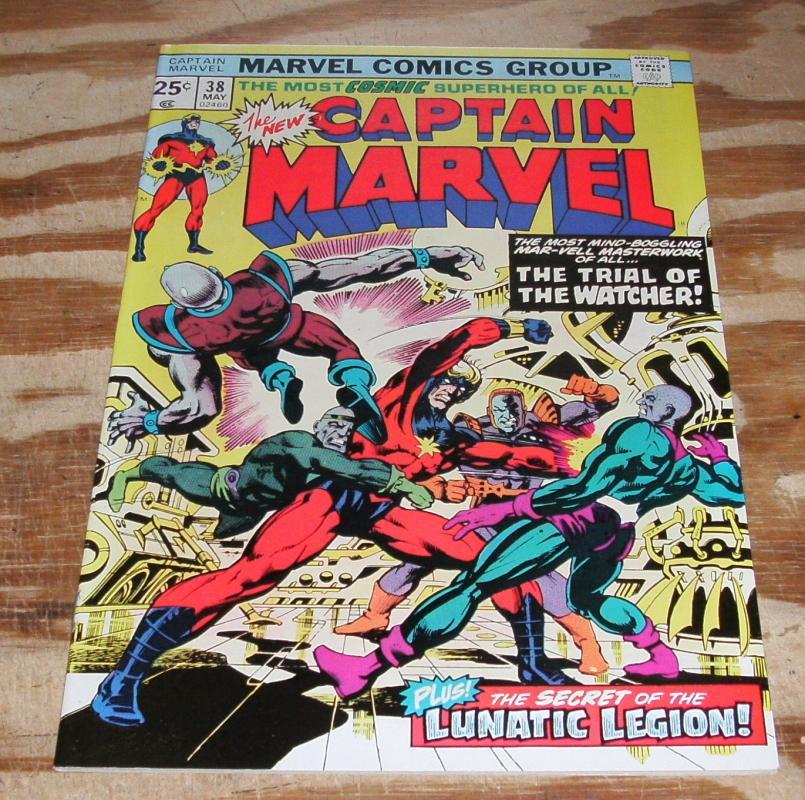 Captain Marvel #38 comic book near mint plus 9.6