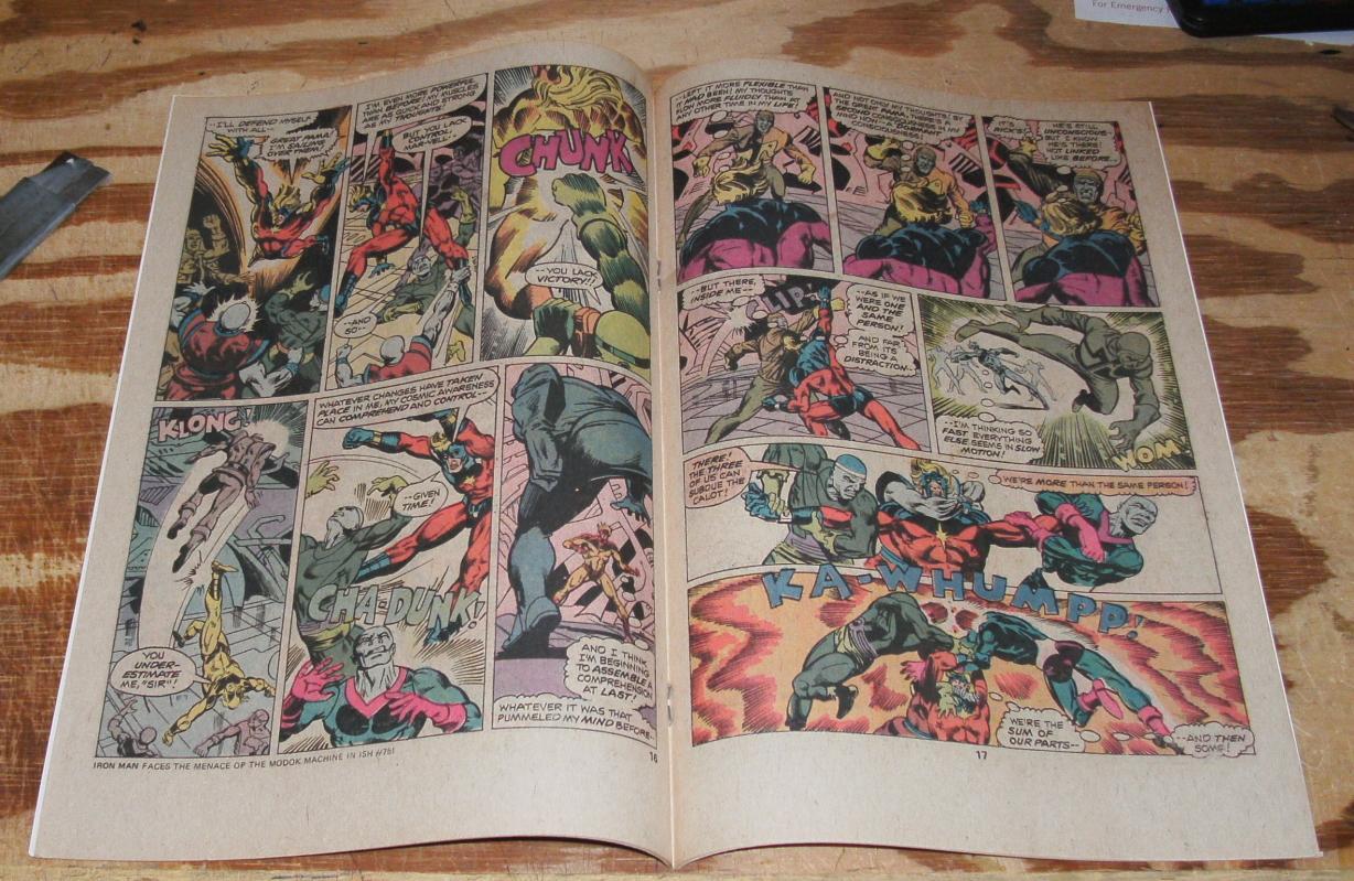 Captain Marvel #38 comic book near mint plus 9.6