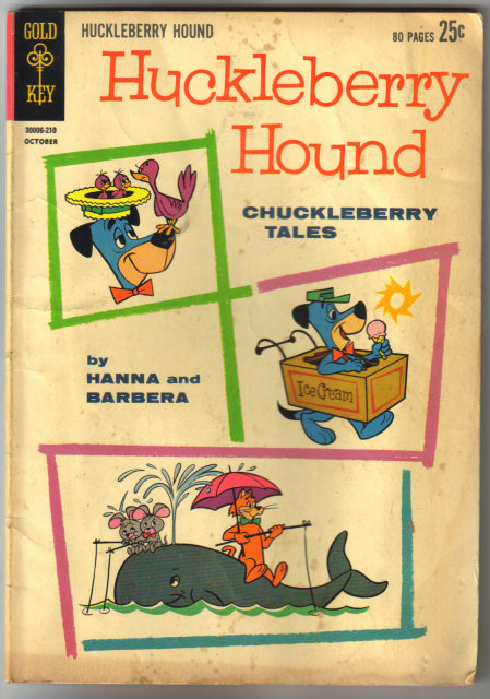 Huckleberry Hound #18 comic book very good 4.0