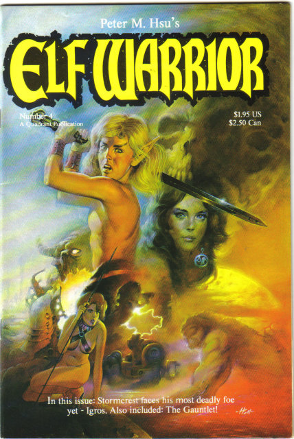 Elf Warrior #4 comic book