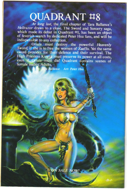 Elf Warrior #4 comic book