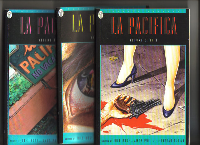 La Pacifica set of 3 graphic novels mint