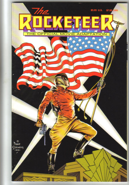 The Rocketeer official movie adaptation graphic novel near mint 9.4