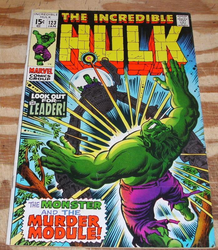 Incredible Hulk #123 comic vf /nm 9.0