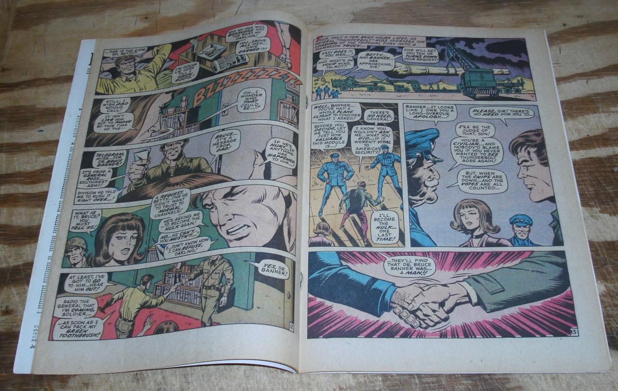Incredible Hulk #123 comic vf /nm 9.0