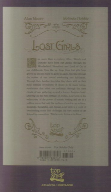 Lost Girls isbn #1891830740 brand new