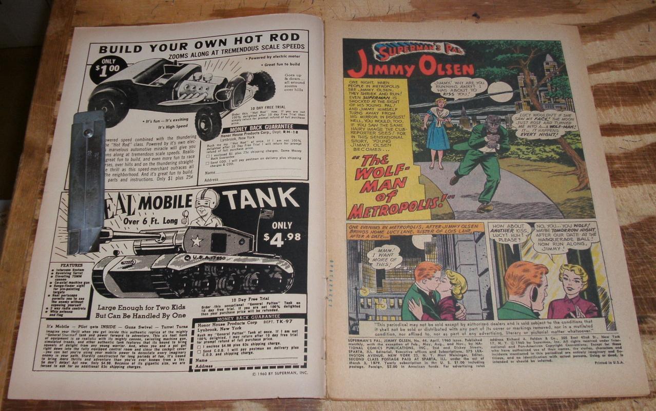 Superman's Pal Jimmy Olsen #44 very good 4.0