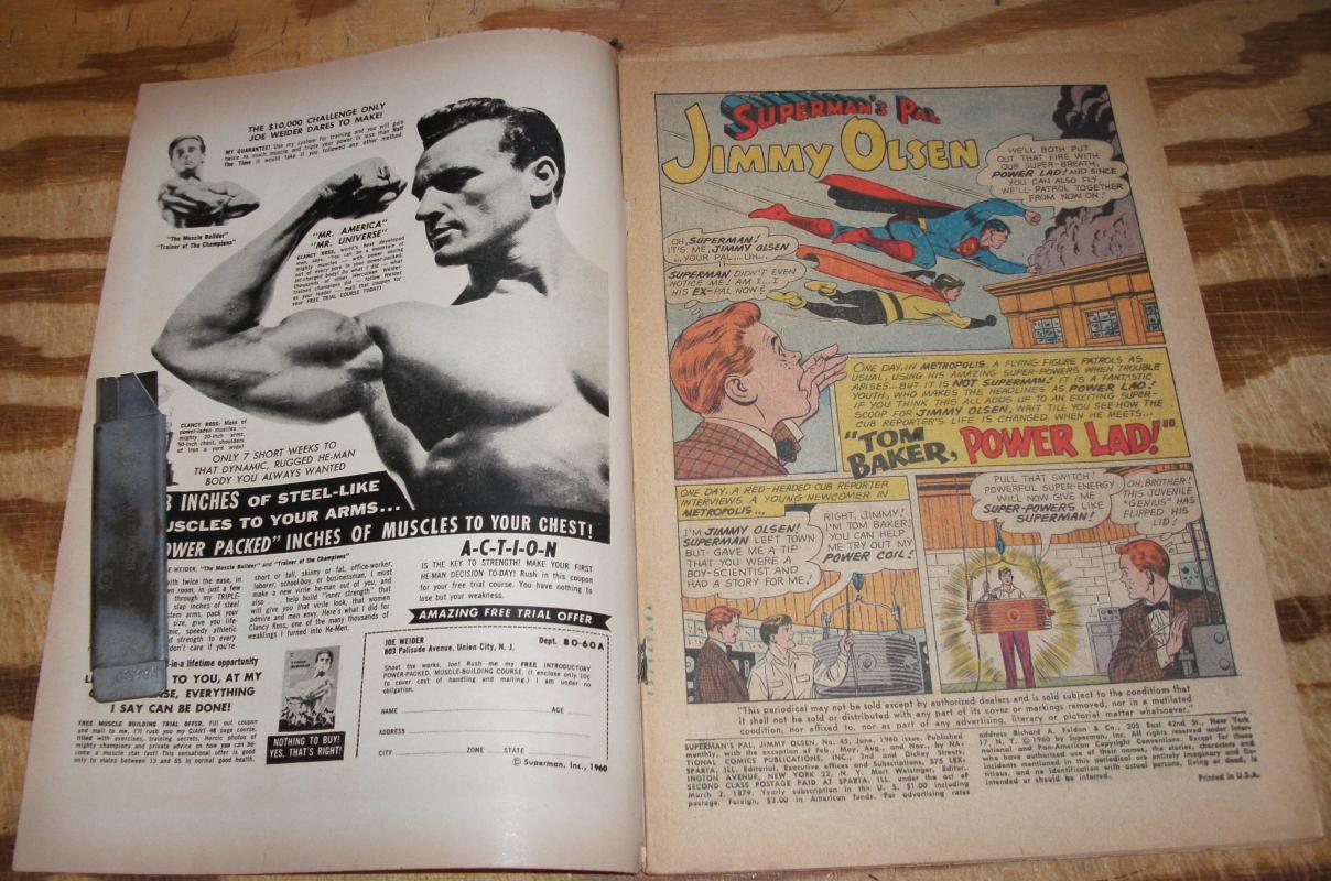 Superman's Pal Jimmy Olsen #45 fine 6.0