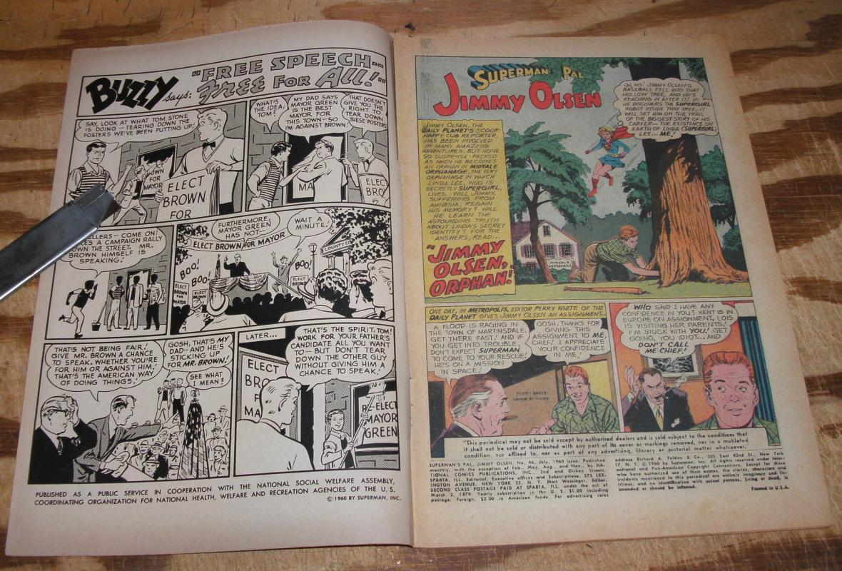 Superman's Pal Jimmy Olsen #46 fine 6.0