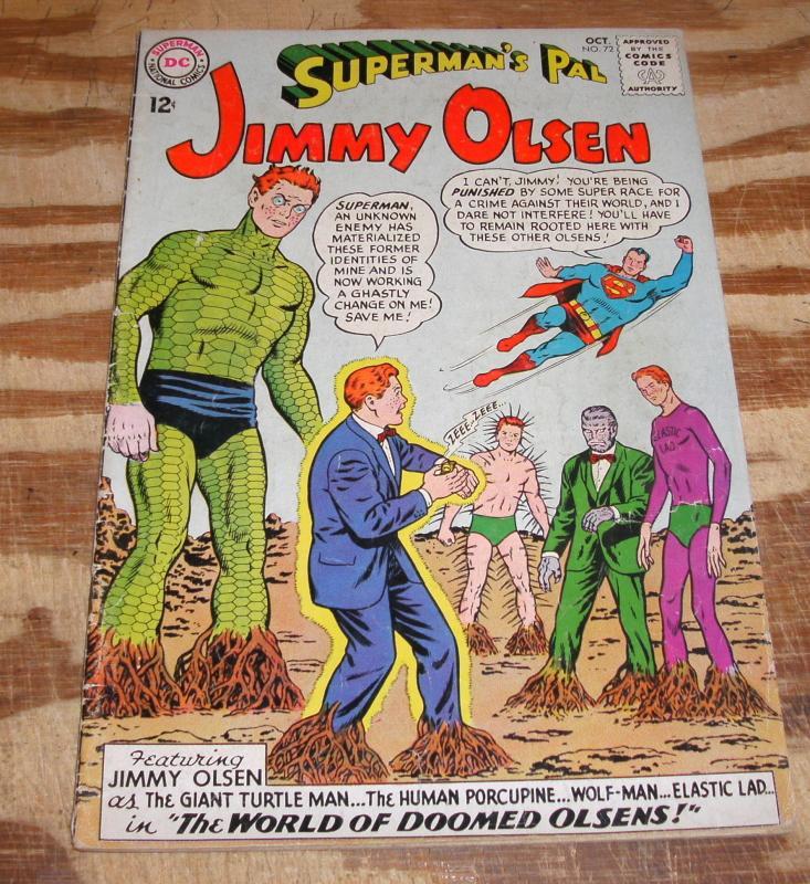 Superman's Pal Jimmy Olsen #72 very good/fine 5.0