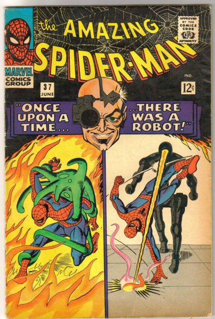 Amazing Spider-man #37 comic book good/very good 3.0
