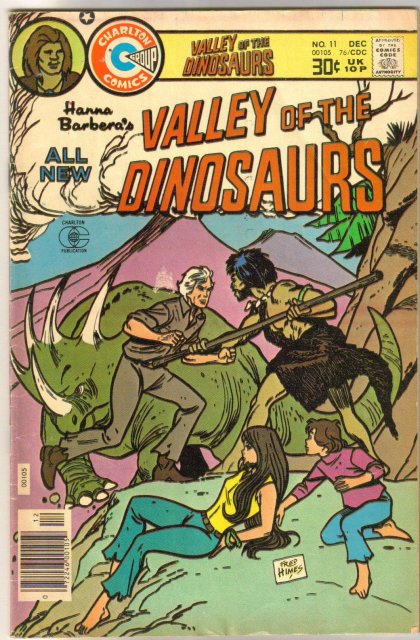 Hanna Barbera's Valley of the Dinosaurs #11 comic book very good/fine 5.0