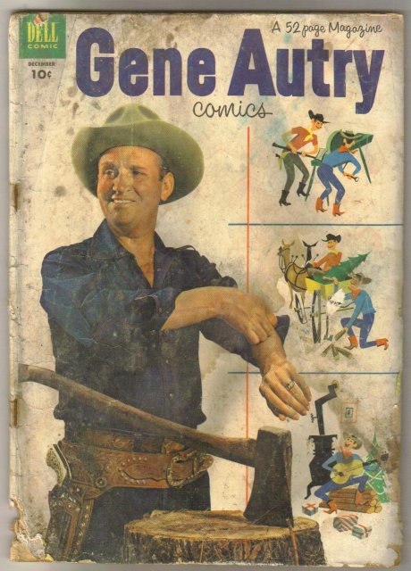 Gene Autry Comics #70 comic book poor 1.0