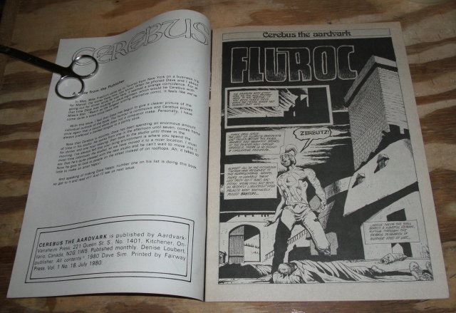 Cerebus #18 comic book near mint 9.4
