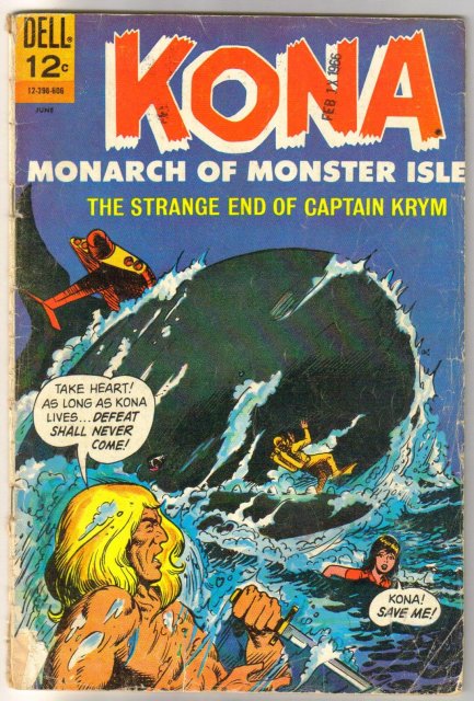 Kona Monarch of Monster Island #18 comic book very good 4.0