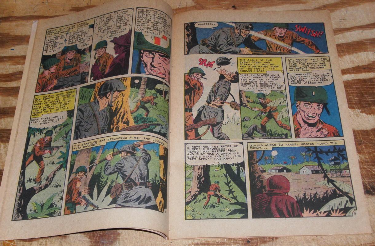 Marines Attack #7 comic book vf + 8.5