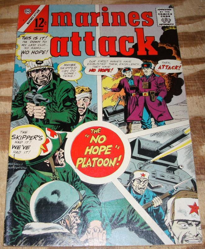 Marines Attack #6 comic book very fine 8.0