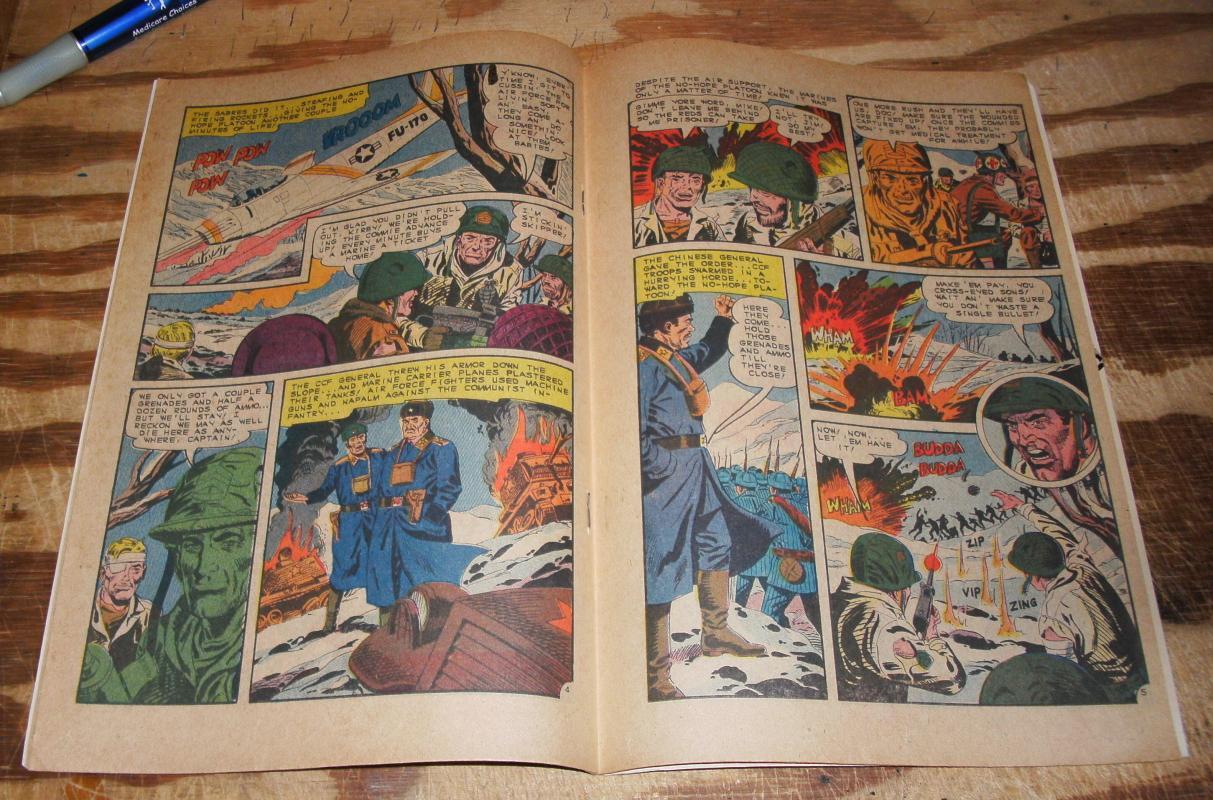 Marines Attack #6 comic book very fine 8.0