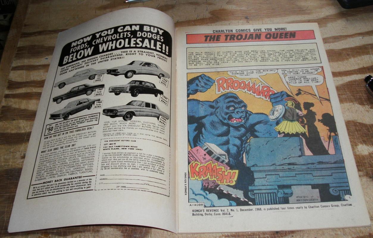 Konga's Revenge #1 vf-